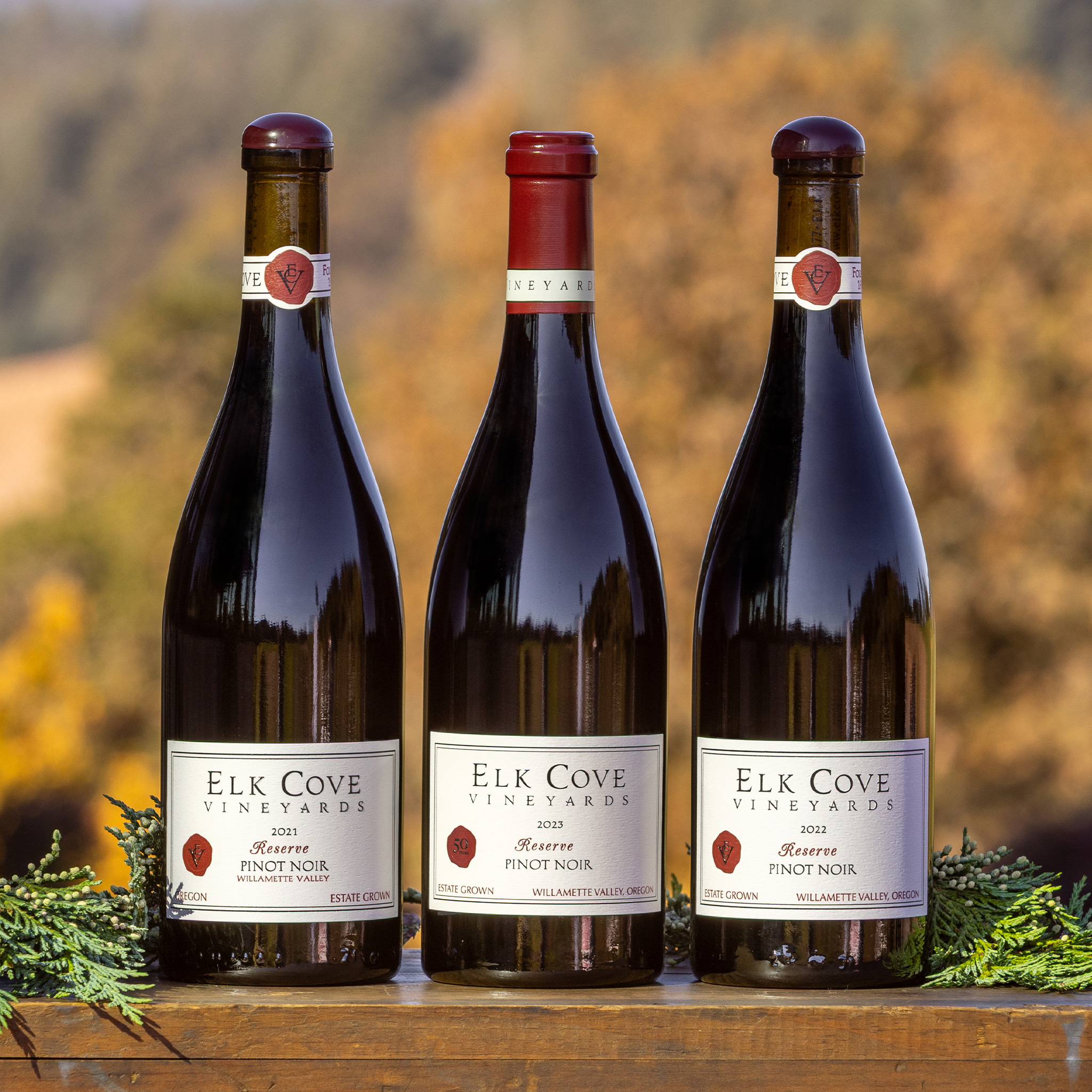 Reserve Pinot Noir Vertical
